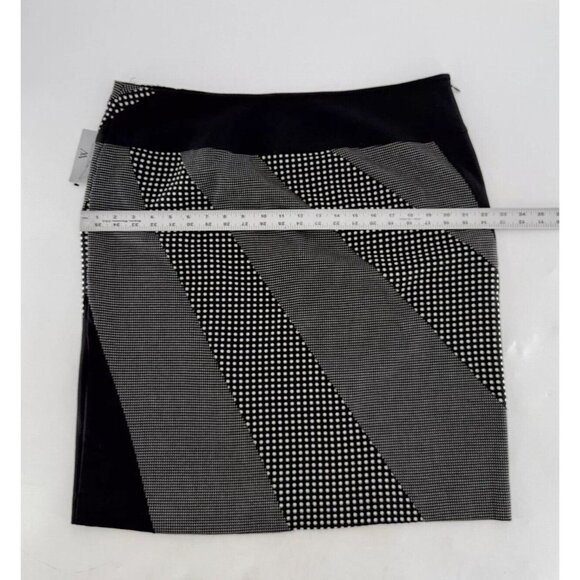 NWT Plus Size Worthington Black Abstract Polkadot Pencil Skirt Size 18 Career - Picture 11 of 14